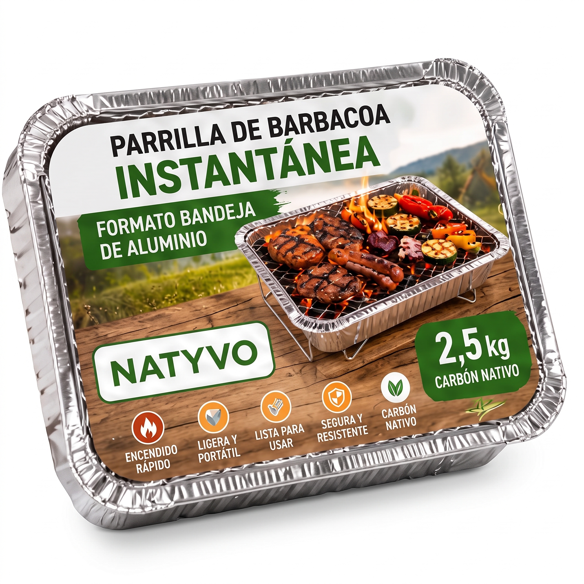 Bandeja De Leña Frutal